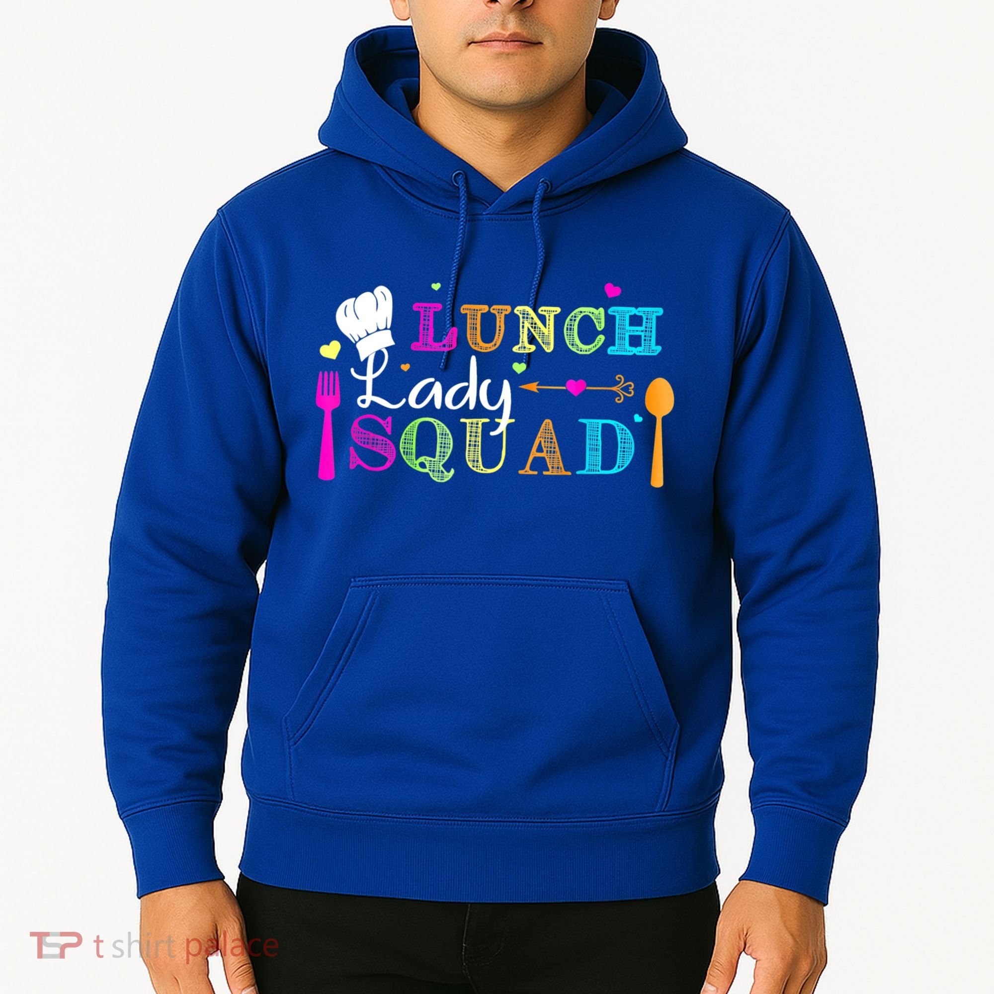 Lunch Lady Squad Cafeteria Worker Teacher Appreciation Hoodie