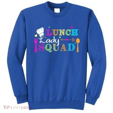 Lunch Lady Squad Cafeteria Worker Teacher Appreciation Sweatshirt