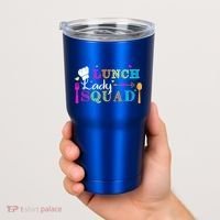 Lunch Lady Squad Cafeteria Worker Teacher Appreciation Tumbler thumb 2