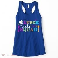 Lunch Lady Squad Cafeteria Worker Teacher Appreciation Women's Tank Top thumb 0