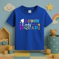 Lunch Lady Squad Cafeteria Worker Teacher Appreciation Toddler T-Shirt thumb 3