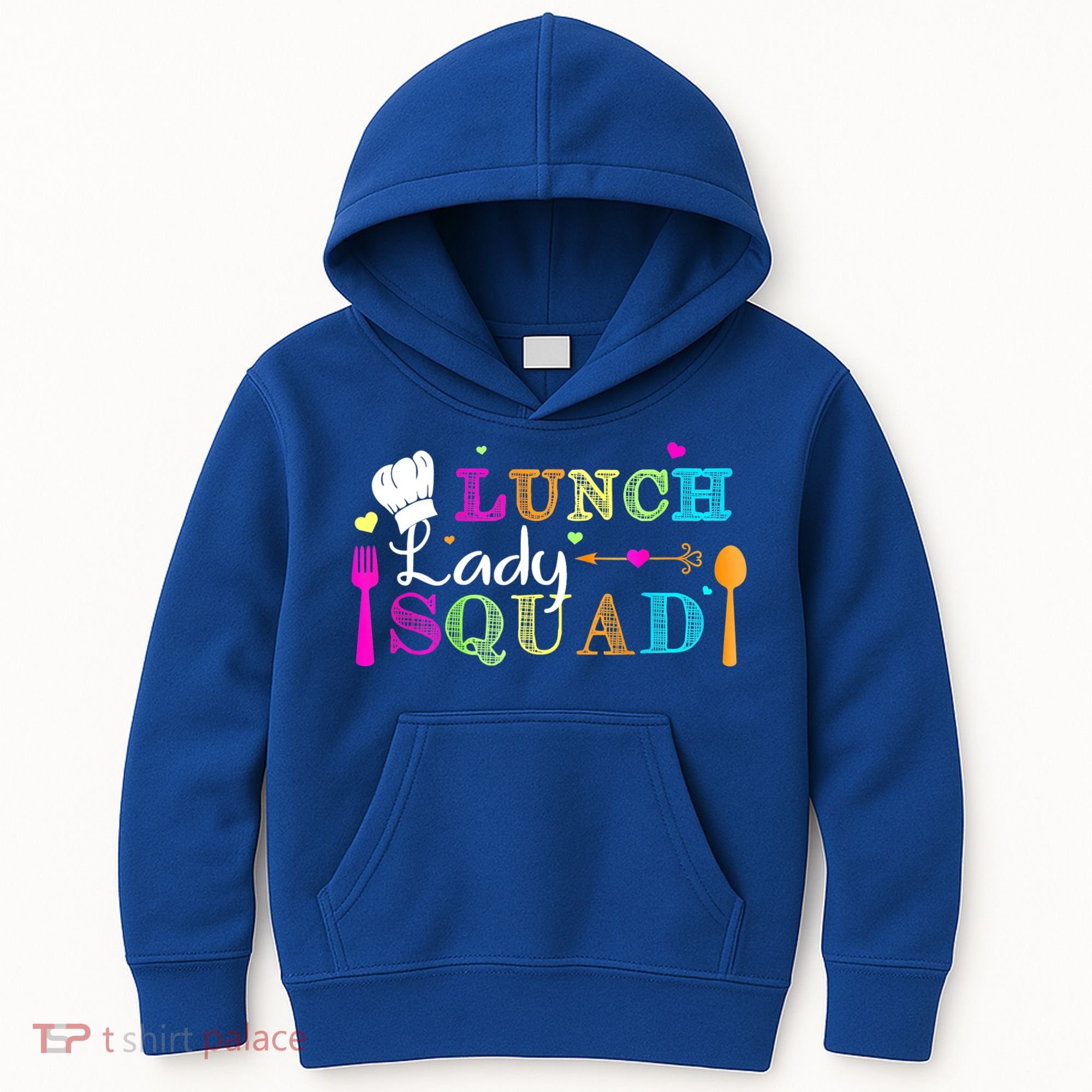 Lunch Lady Squad Cafeteria Worker Teacher Appreciation Kids Hoodie