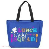 Lunch Lady Squad Cafeteria Worker Teacher Appreciation Tote Bag thumb 0