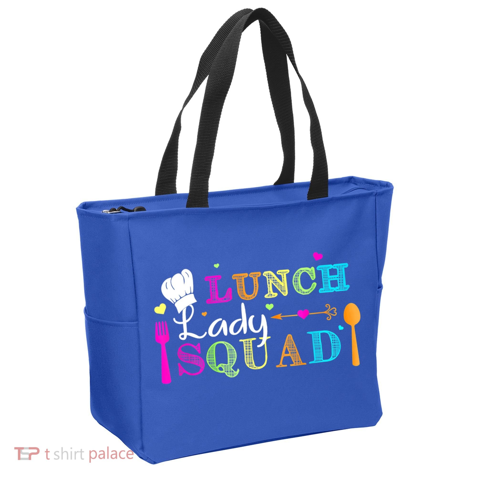 Lunch Lady Squad Cafeteria Worker Teacher Appreciation Tote Bag