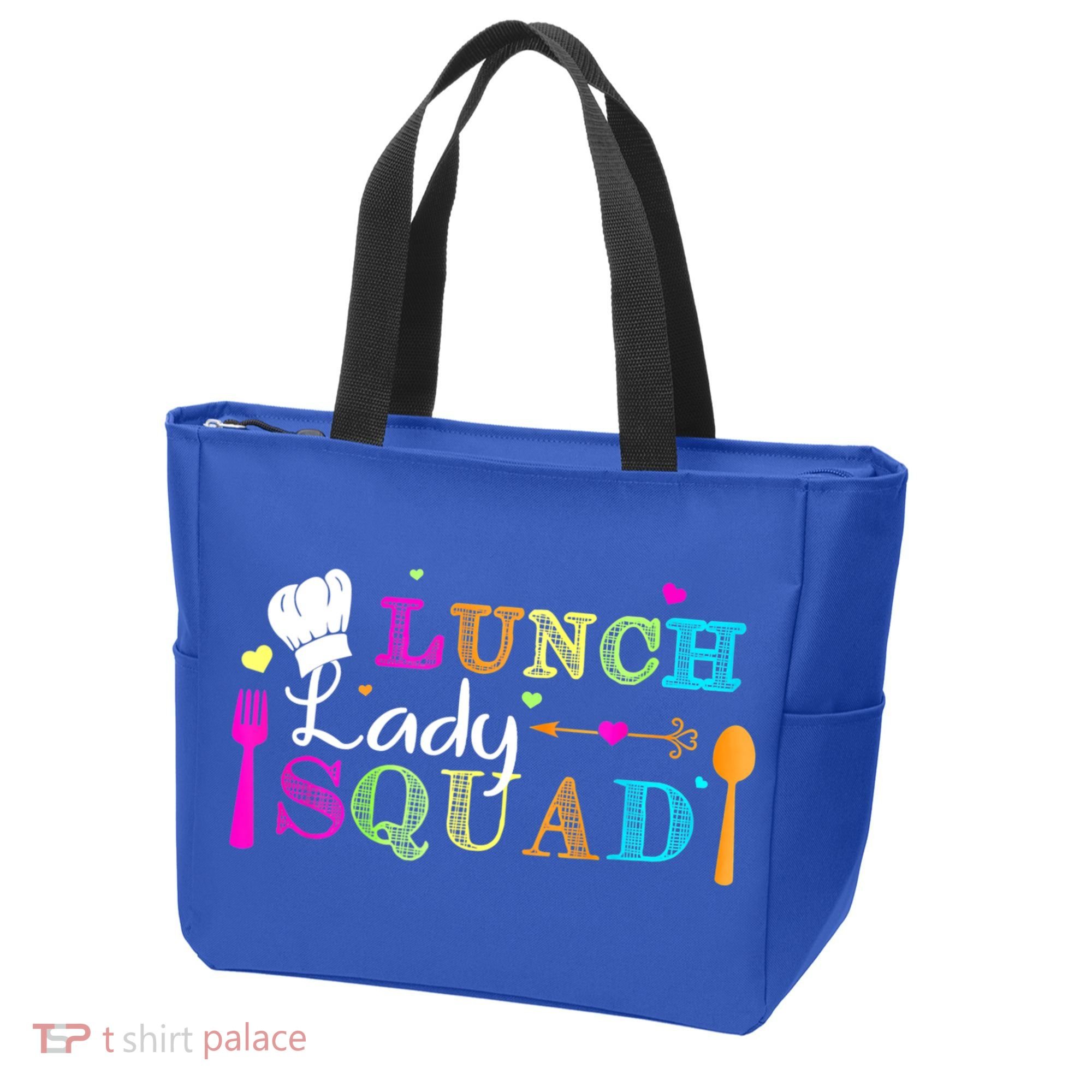 Lunch Lady Squad Cafeteria Worker Teacher Appreciation Tote Bag