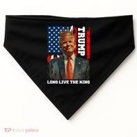 LONG LIVE THE KING TRUMP USA-Made Doggie Bandana thumb 0