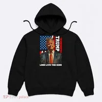 LONG LIVE THE KING TRUMP Hoodie thumb 0