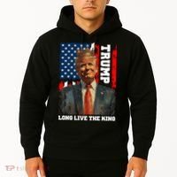 LONG LIVE THE KING TRUMP Hoodie thumb 2