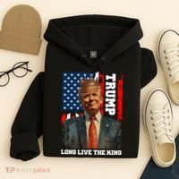 LONG LIVE THE KING TRUMP Hoodie thumb 4