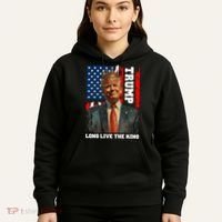LONG LIVE THE KING TRUMP Hoodie thumb 5