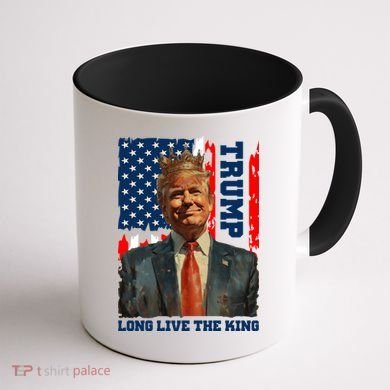 LONG LIVE THE KING TRUMP Coffee Mug back