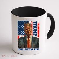 LONG LIVE THE KING TRUMP Coffee Mug thumb 1
