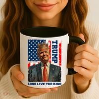 LONG LIVE THE KING TRUMP Coffee Mug thumb 3