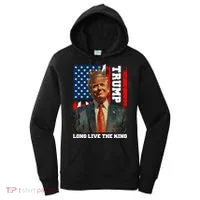LONG LIVE THE KING TRUMP Women's Hoodie thumb 0
