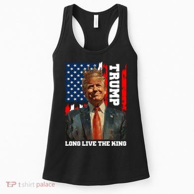 LONG LIVE THE KING TRUMP Women's Tank Top