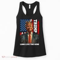 LONG LIVE THE KING TRUMP Women's Tank Top thumb 0