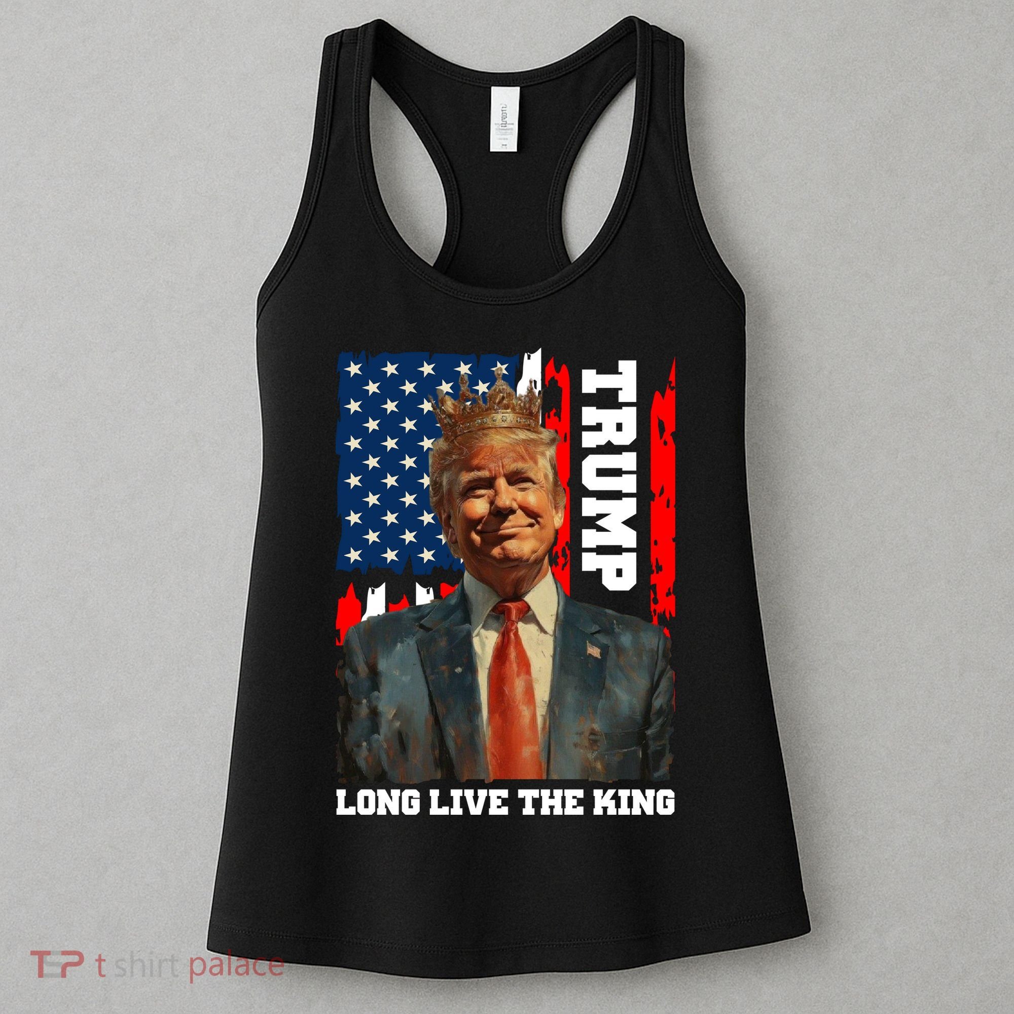 LONG LIVE THE KING TRUMP Women's Tank Top