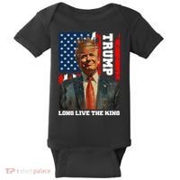 LONG LIVE THE KING TRUMP Baby Bodysuit thumb 0