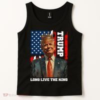 LONG LIVE THE KING TRUMP Tank Top thumb 2
