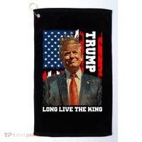 LONG LIVE THE KING TRUMP Golf Towel thumb 0