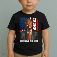 LONG LIVE THE KING TRUMP Toddler T-Shirt thumb 2
