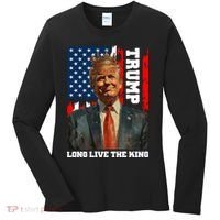 LONG LIVE THE KING TRUMP Women's Long Sleeve Shirt thumb 0