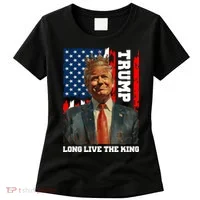 LONG LIVE THE KING TRUMP Women's T-Shirt thumb 0
