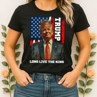 LONG LIVE THE KING TRUMP Women's T-Shirt thumb 2