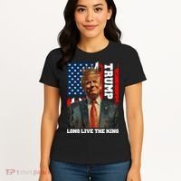 LONG LIVE THE KING TRUMP Women's T-Shirt thumb 4