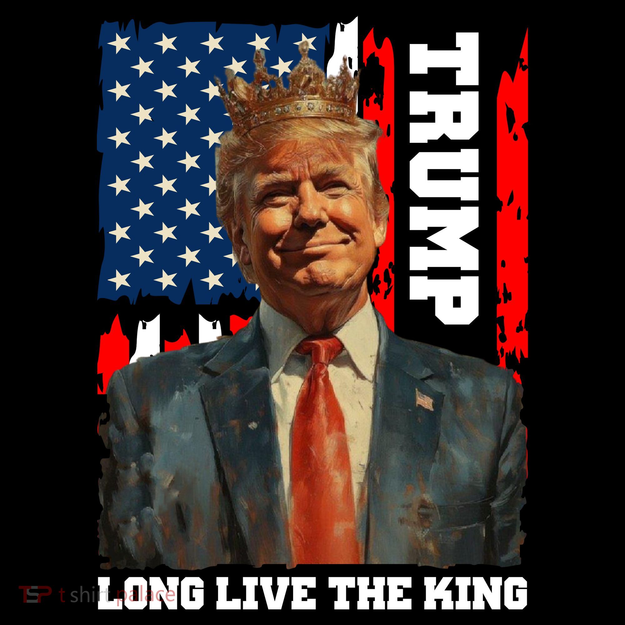 LONG LIVE THE KING TRUMP Kids Sweatshirt