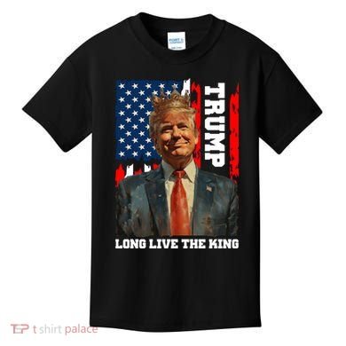 LONG LIVE THE KING TRUMP Kids T-Shirt