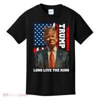 LONG LIVE THE KING TRUMP Kids T-Shirt thumb 0