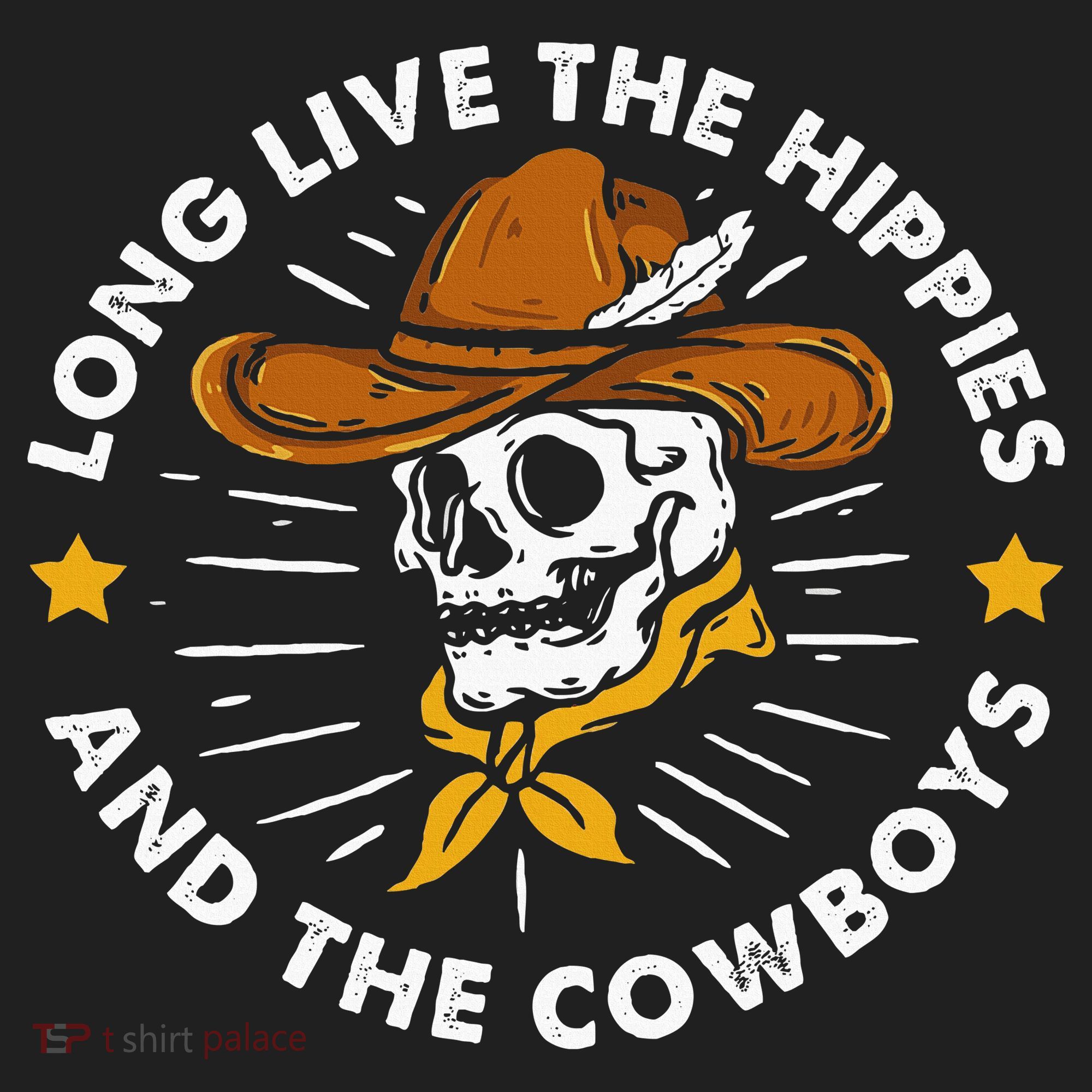 Long Live The Hippies And The Cowboys Beanie