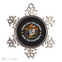 Long Live The Hippies And The Cowboys Ornament thumb 0