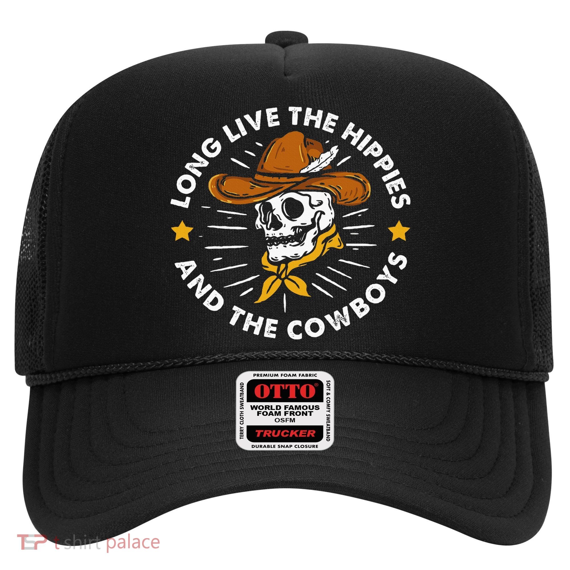 Long Live The Hippies And The Cowboys Hat