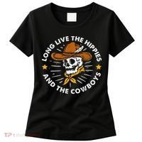 Long Live The Hippies And The Cowboys Women's T-Shirt thumb 0