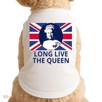 Long Live The Queen Elizabeth Doggie Tank thumb 0