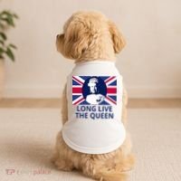 Long Live The Queen Elizabeth Doggie Tank thumb 2