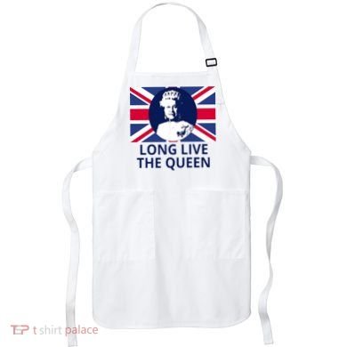 Long Live The Queen Elizabeth Apron