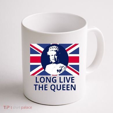 Long Live The Queen Elizabeth Coffee Mug back