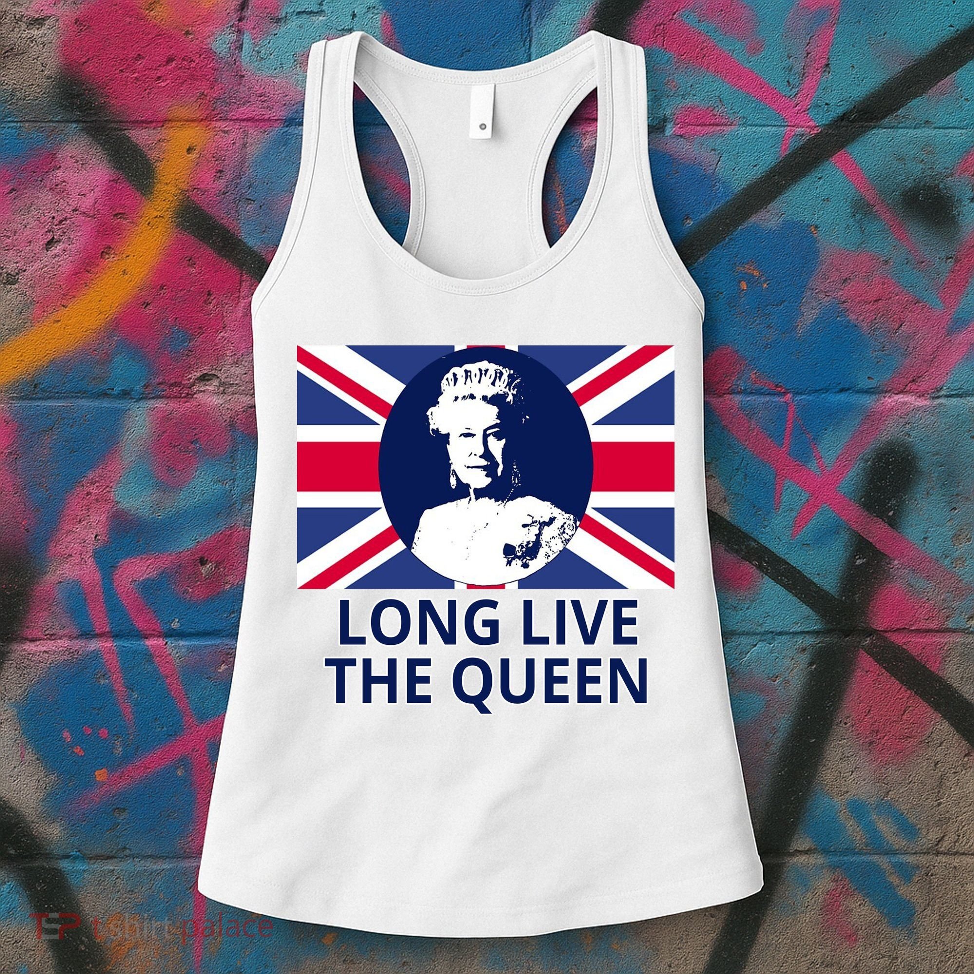 Long Live The Queen Elizabeth Women's Tank Top