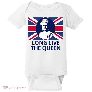 Long Live The Queen Elizabeth Baby Bodysuit