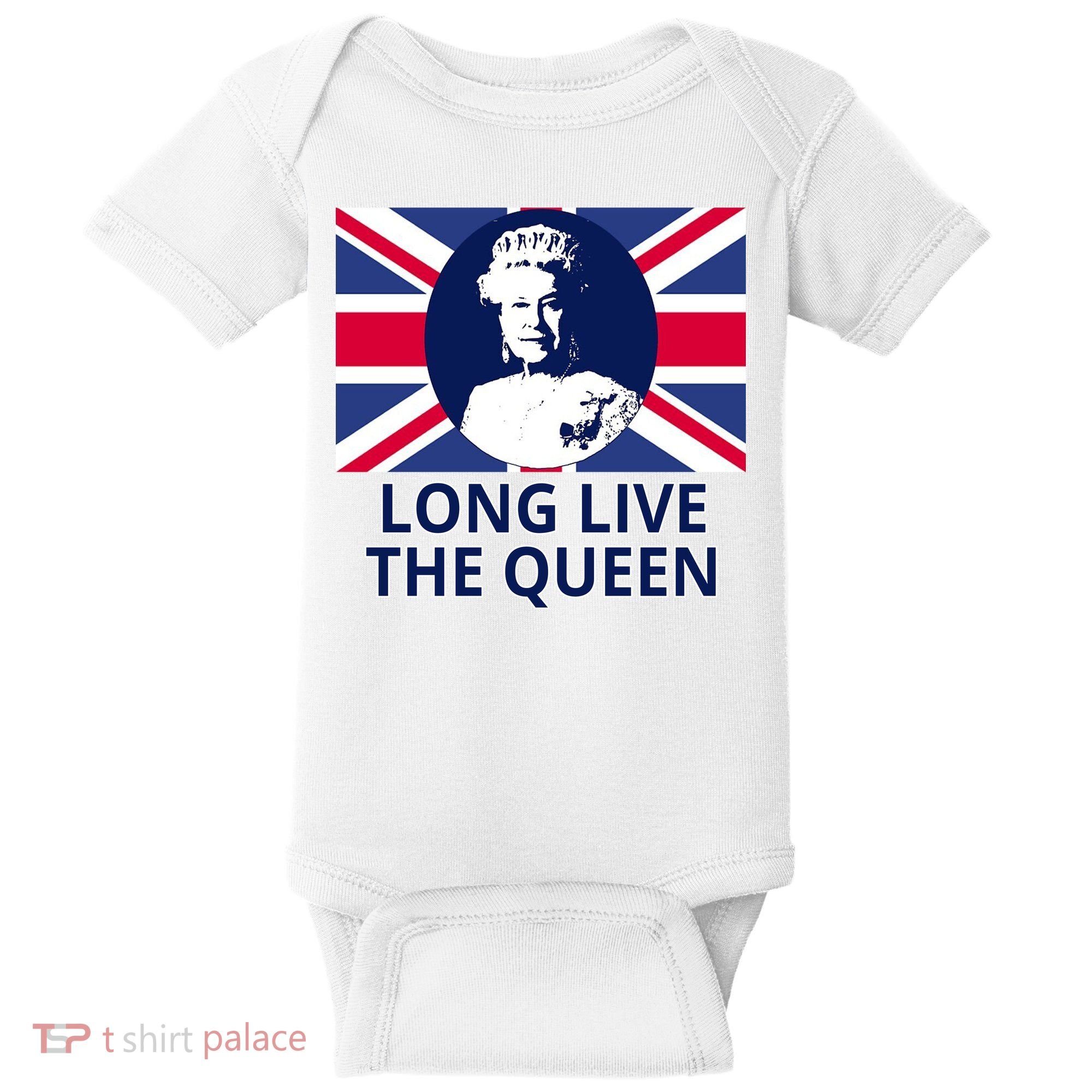 Long Live The Queen Elizabeth Baby Bodysuit