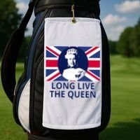 Long Live The Queen Elizabeth Golf Towel thumb 2