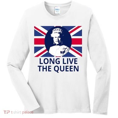 Long Live The Queen Elizabeth Women's Long Sleeve Shirt