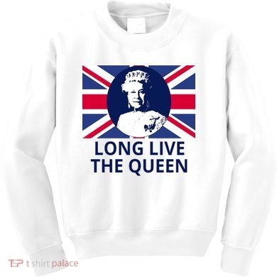 Long Live The Queen Elizabeth Kids Sweatshirt