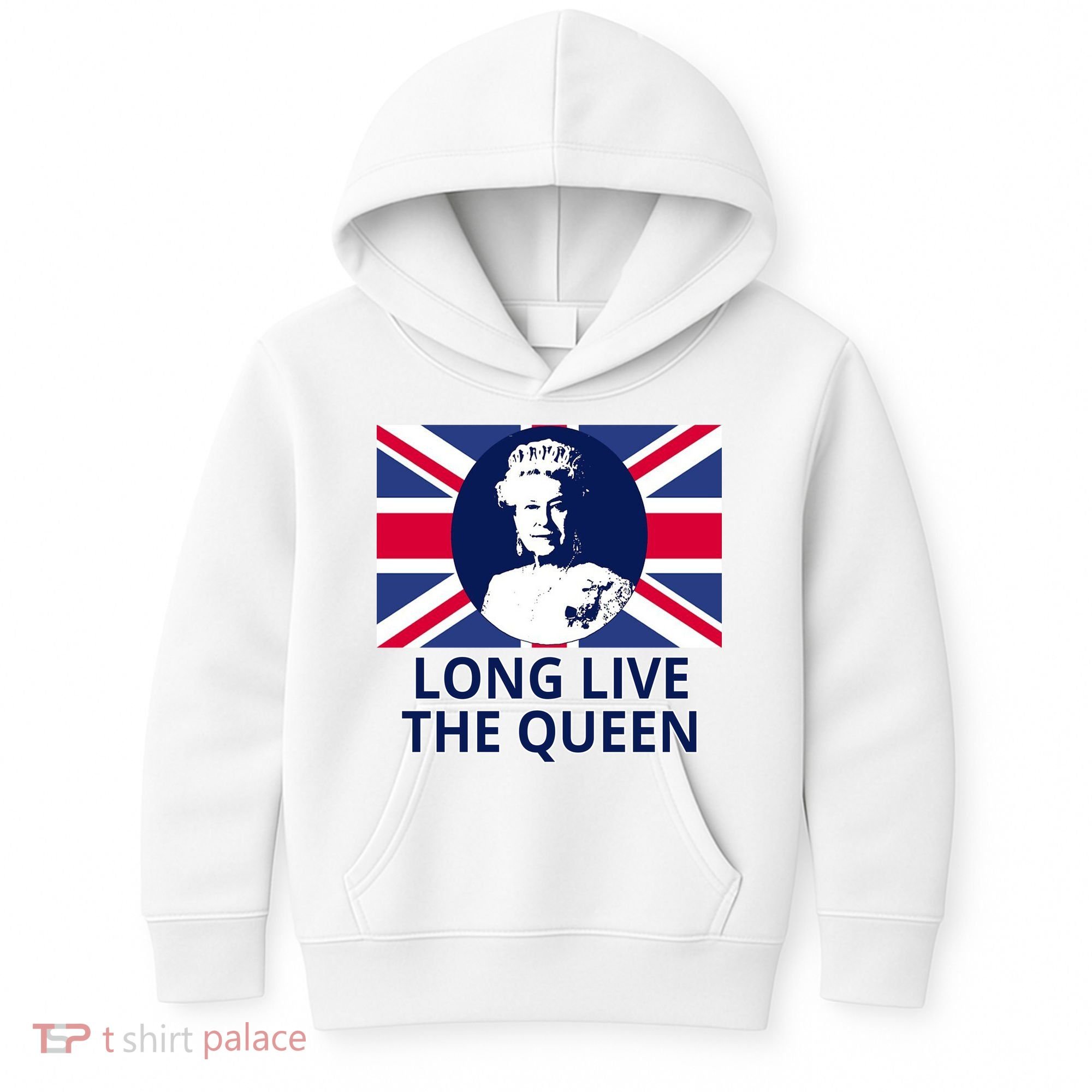 Long Live The Queen Elizabeth Kids Hoodie