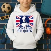 Long Live The Queen Elizabeth Kids Hoodie thumb 2