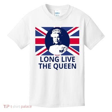 Long Live The Queen Elizabeth Kids T-Shirt