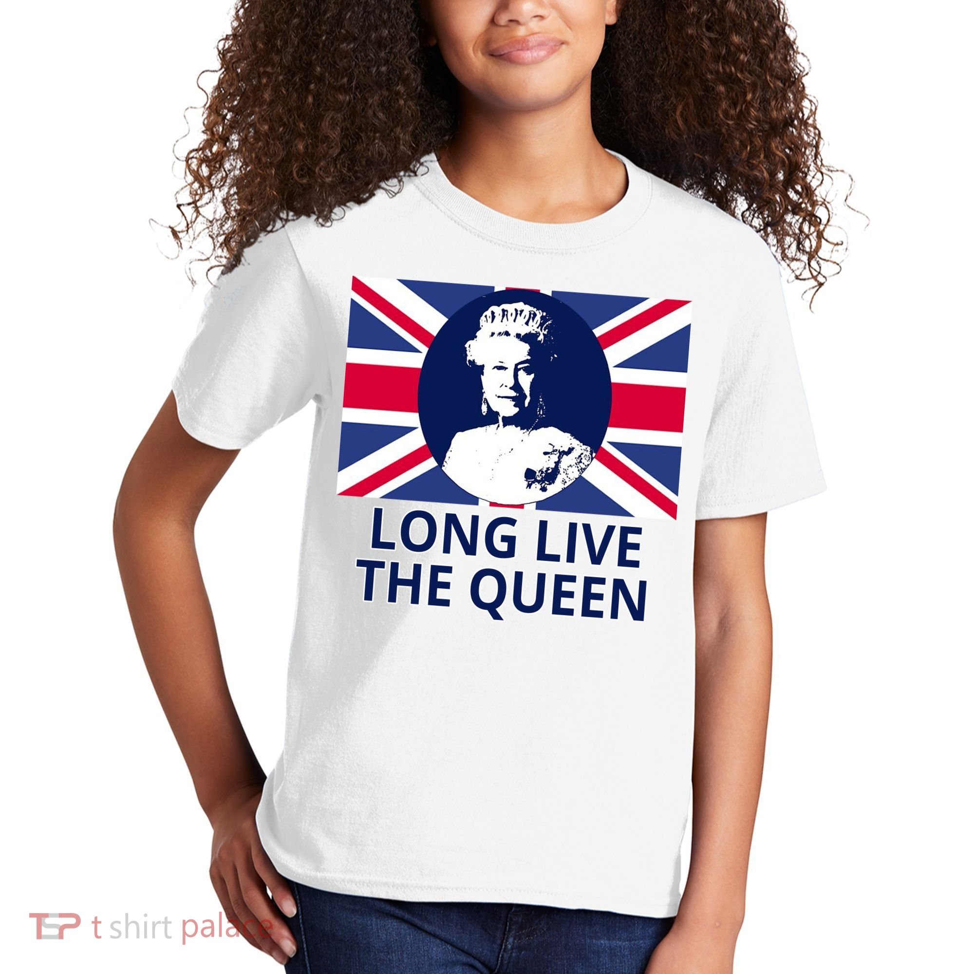 Long Live The Queen Elizabeth Kids T-Shirt